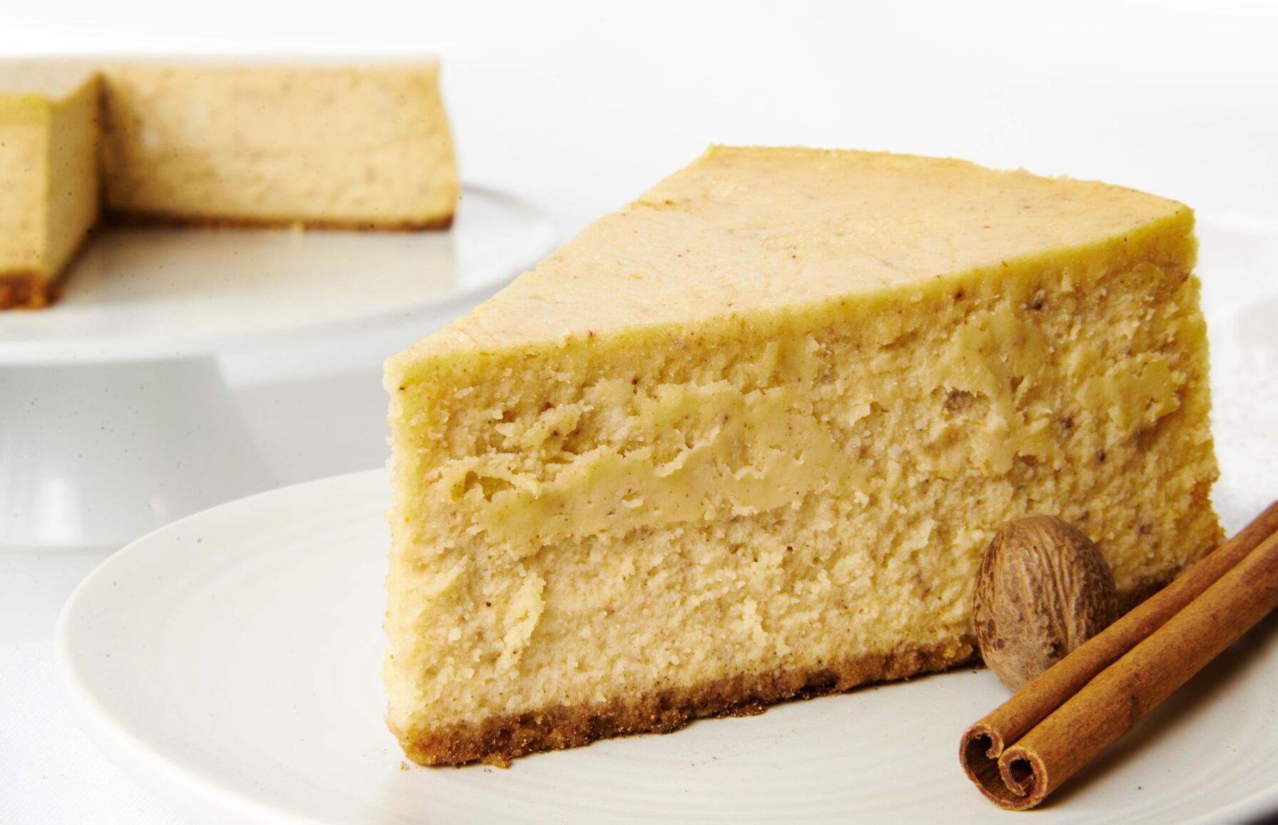 Pumpkin Cheesecake slice